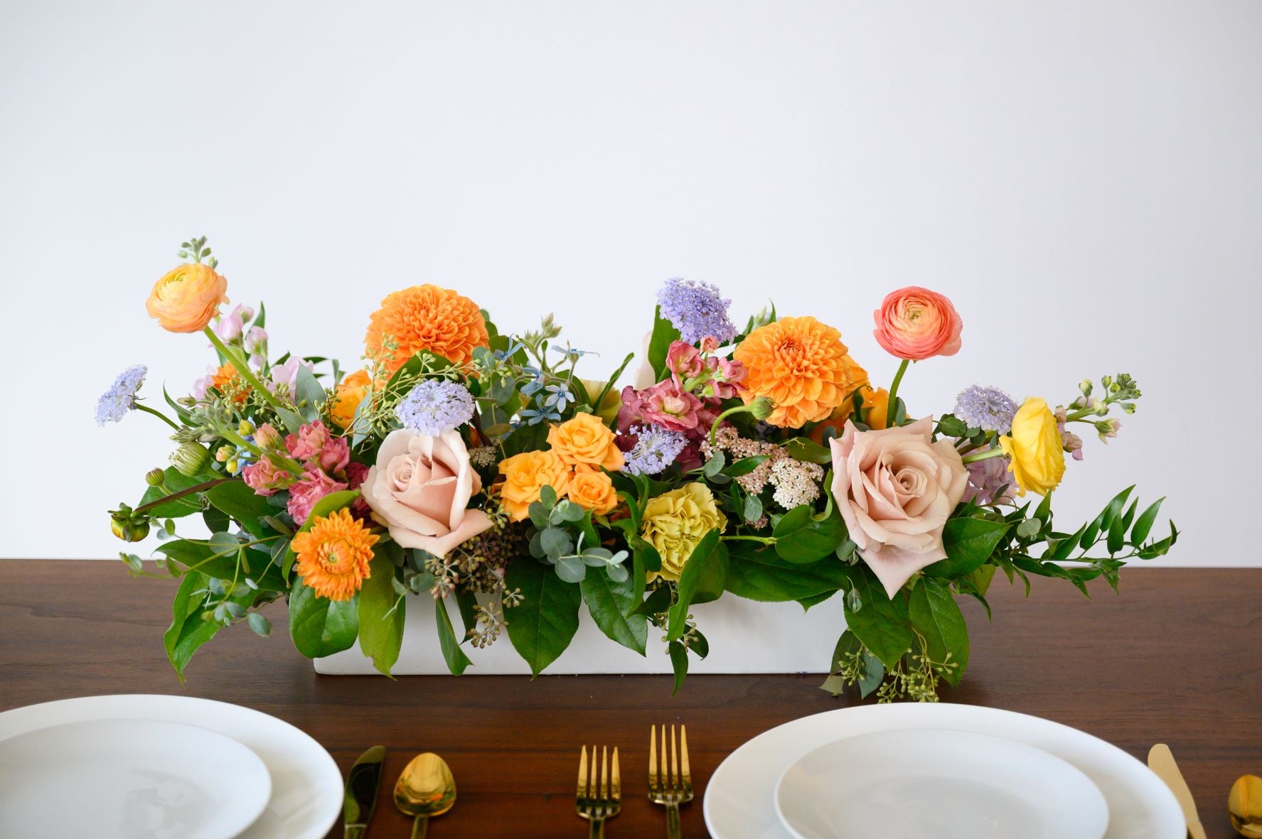 Long and Low Centerpiece